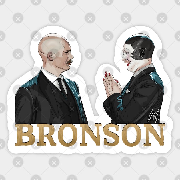 Bronson & Bronson Sticker by 51Deesigns